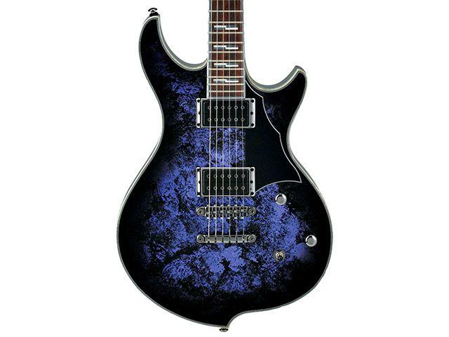 Guitarra Original Ibanez DN 520K - Preto e Roxo - Guitarra